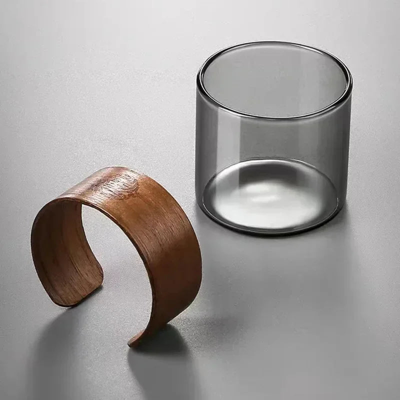 Verre de luxe résistant aux hautes températures, résistant à la chaleur et anti-brûlure pour un usage domestique, convient aux tasses à thé du propriétaire de thé Gongfu