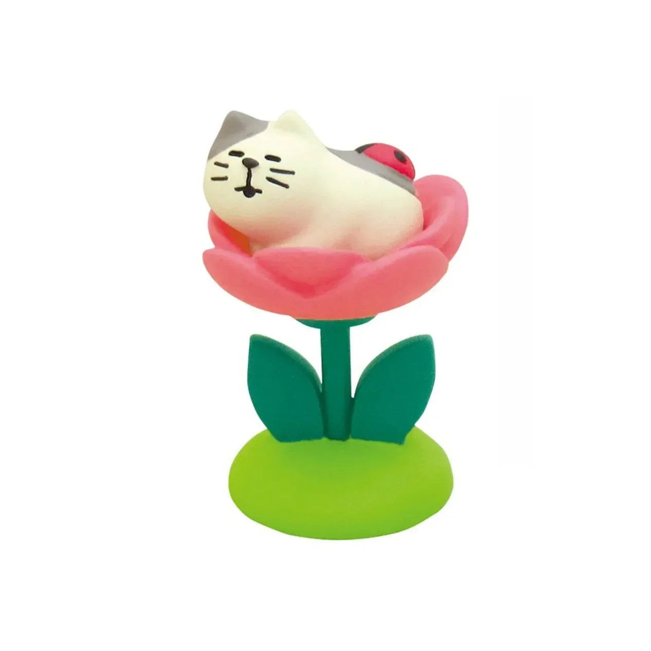 Escena de flores de primavera para decoración del hogar, serie de escenas de granja, juego de decoración para estanterías, adornos de muñecas de juguete para niños.