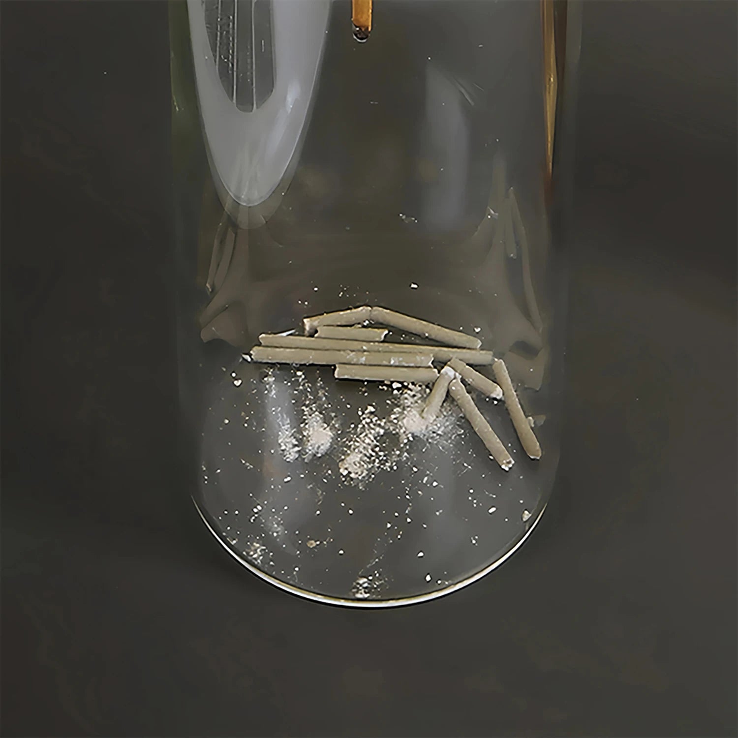 Porte-encens moderne en verre pour bâtonnets courts, brûleur d'encens anti-cendres volantes avec récupérateur de cendres pour le yoga et la méditation