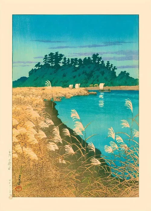 Ukiyo E Carteles Japoneses Vintage Antiguo Paisaje Japonés Bellas Artes Decoración Galería Ukiyo Impresiones Estéticas Pintura en Lienzo