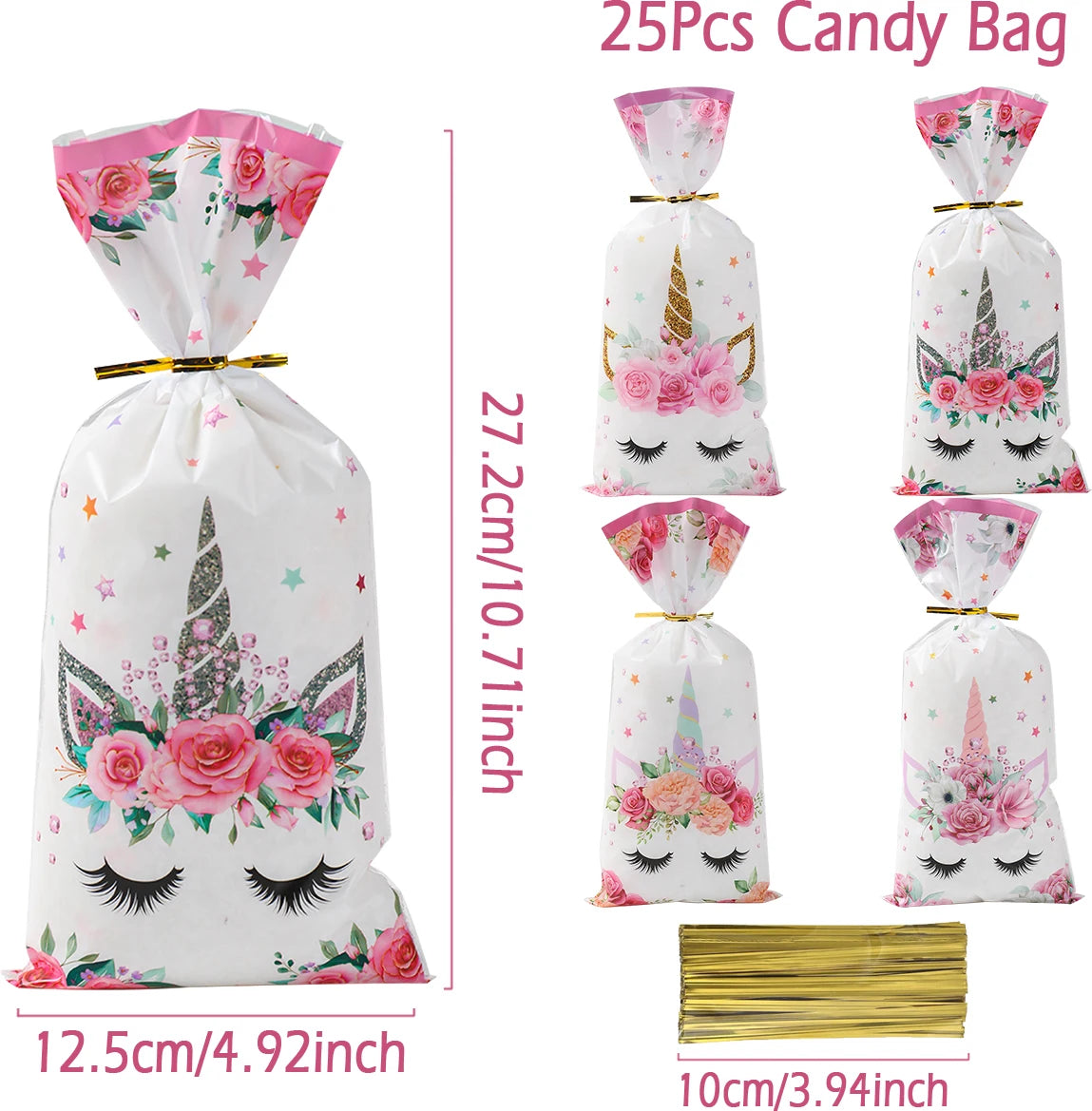 Cajas de regalo de unicornio, decoración de fiesta de cumpleaños, cajas de recuerdo de fiesta de unicornio para niños, suministros de decoración de fiesta de cumpleaños para baby shower