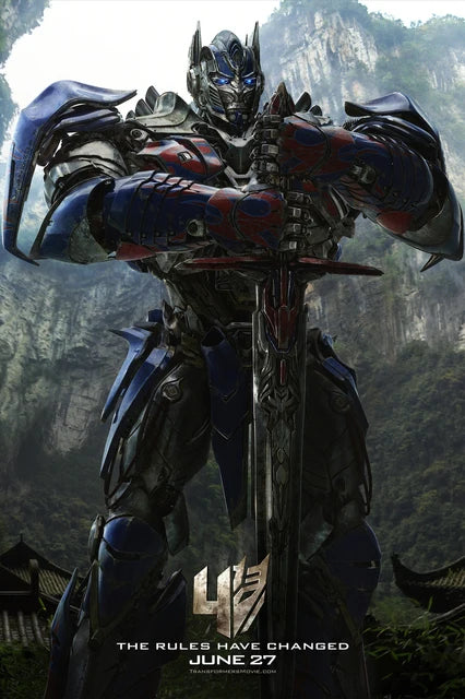 El póster clásico original de la película Transformers: Impresión y pintura en lienzo para dormitorio, paisaje deportivo, oficina, decoración del hogar