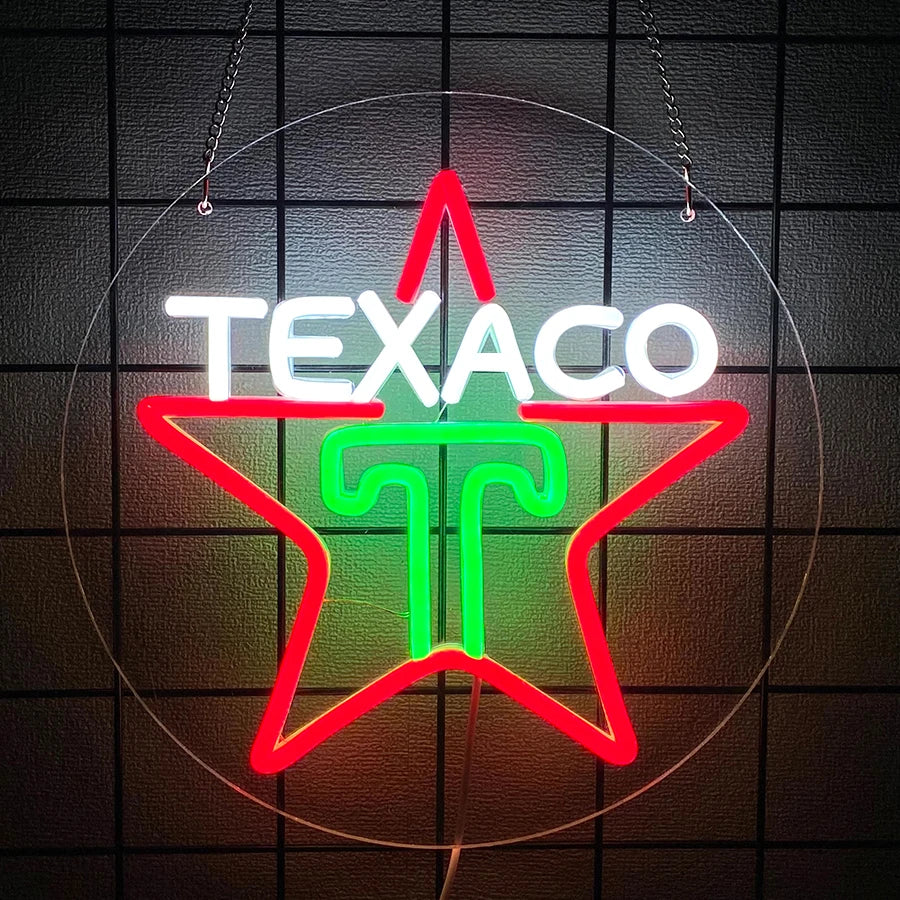 Letrero de neón LED para garaje, icono de engranaje tallado en 3D, alimentado por USB, utilizado para la decoración de bares, estaciones de servicio de automóviles, tiendas de repuestos y cuevas de hombre