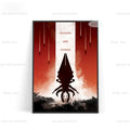 NT1464 Affiche Mass Effect Minimaliste Classique Jeu Cadeau Affiches Et Impressions Art Mural Toile Peinture Pour Décoration De Chambre À Coucher