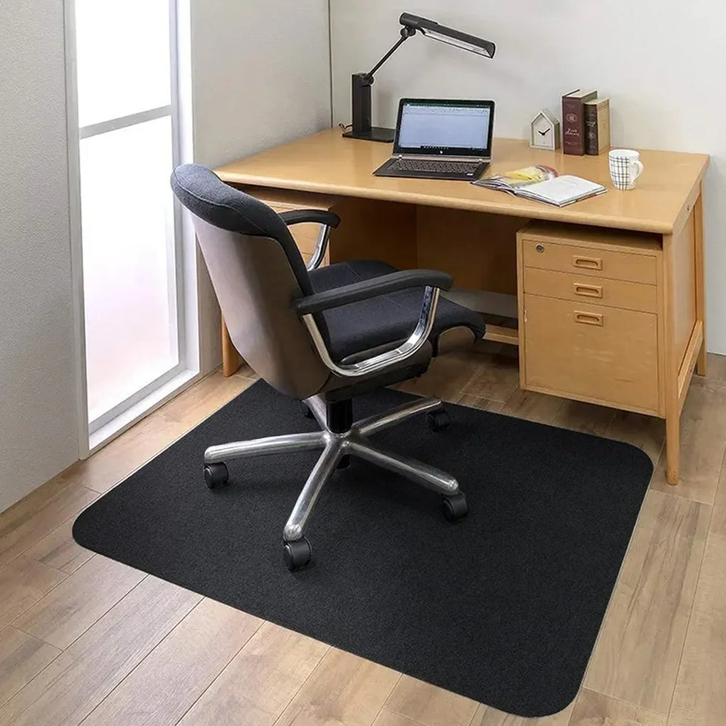 Alfombra de estudio VIKAMA, resistente a las manchas y al desgaste, alfombra para silla giratoria, alfombra para área de aprendizaje, decoración del hogar