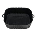 1PC Bandeja de silicona para horno de freidora de aire, bandeja de silicona para pizza de pollo frito, sartén de silicona sin aceite, accesorios para freidora de aire