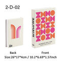 Gothic Interior Decoration Decorative Books Open Luxury Fake Book Storage Box Home Decor Boho Monet Coffee Table Shelf Ornaments