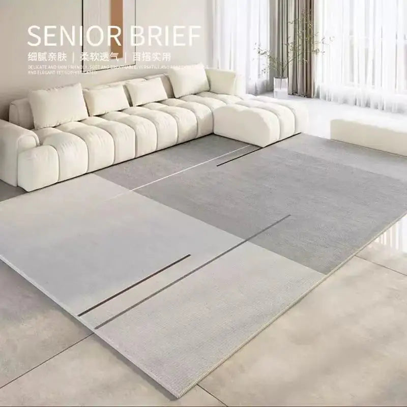 Alfombra geométrica moderna VIKAMA para salón, sofá, mesa de centro, dormitorio, armario, alfombra de gran superficie