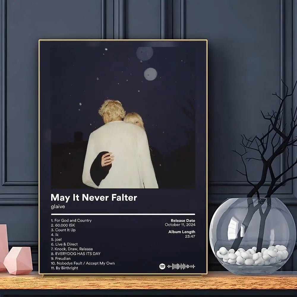 Póster de Glaive, arte de pared adhesivo, impresión impermeable para el hogar, sala de estar, dormitorio, bar, decoración estética