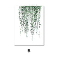 Cuadros de pared nórdicos con plantas verdes, lienzo, arte de pared, Monstera, helecho, hojas de plátano, pintura, decoración, sala de estar, dormitorio, impresiones botánicas, gran oferta