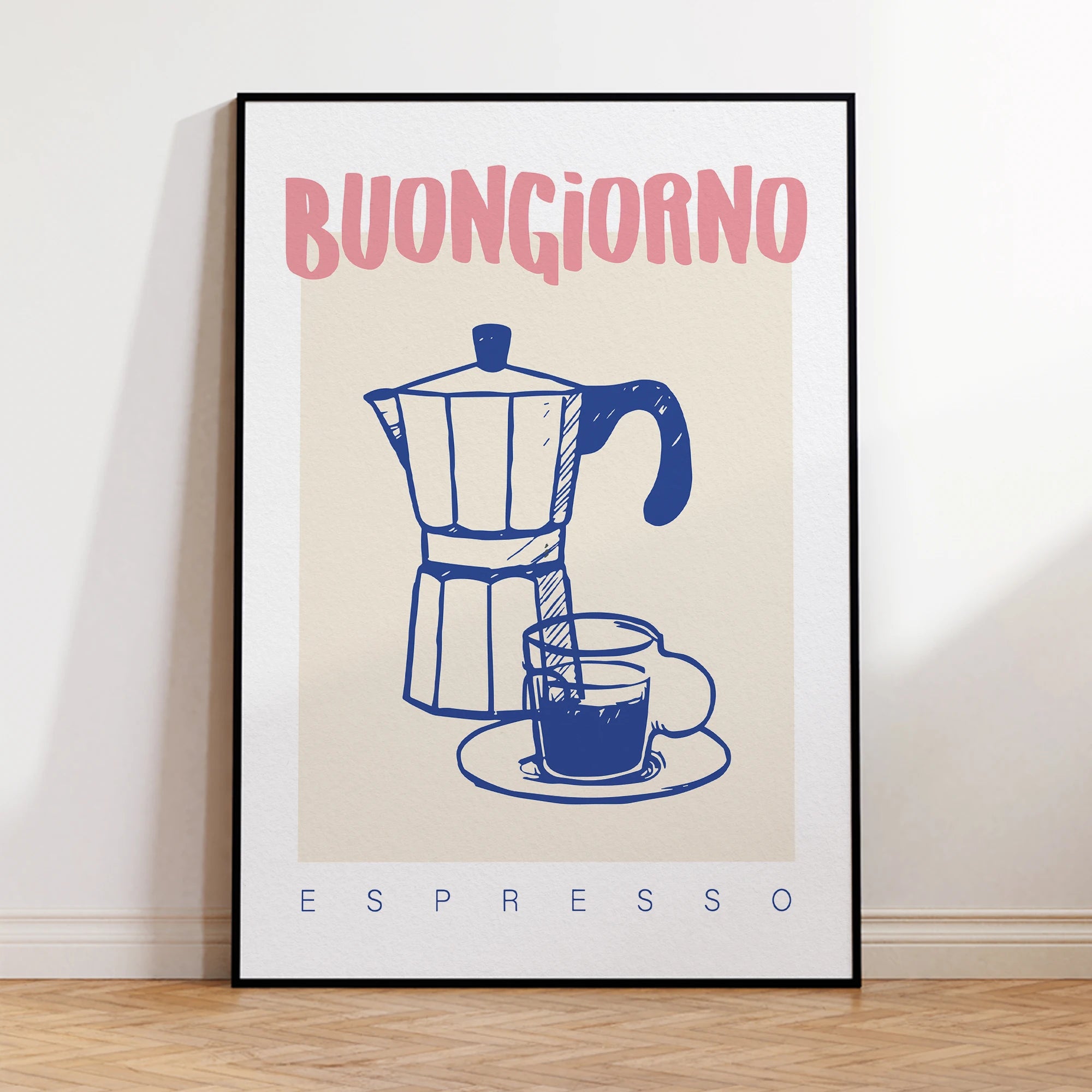 Modern Trendy Retro Vintage Chic Coffee Espresso Wall Art Prints Canvas Painting Poster Picture For Office Kitchen Home Decor