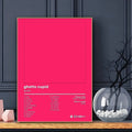 Póster de rapero Jaydes, impresión artística de pared autoadhesiva, impermeable, decoración estética para el hogar, sala de estar, dormitorio, bar