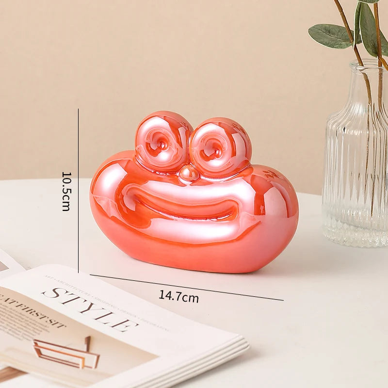 Unique Sausage-Shaped Decorative Ceramic Home Decoration Ornaments Creative Kitchen Living Room Decor Accessories