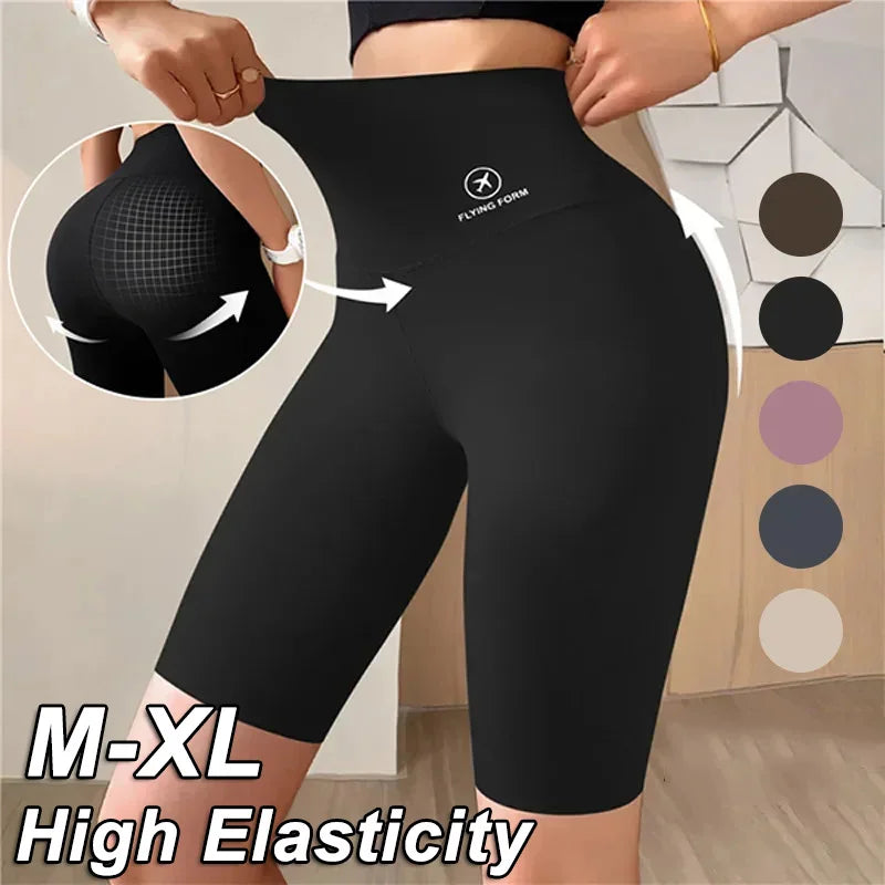 Shorts Femme M-XL, Shorts de sport pour femme, Nouveaux shorts cyclisme jogging fitness taille haute push-up, Shorts de sport leggings, Vêtements de yoga