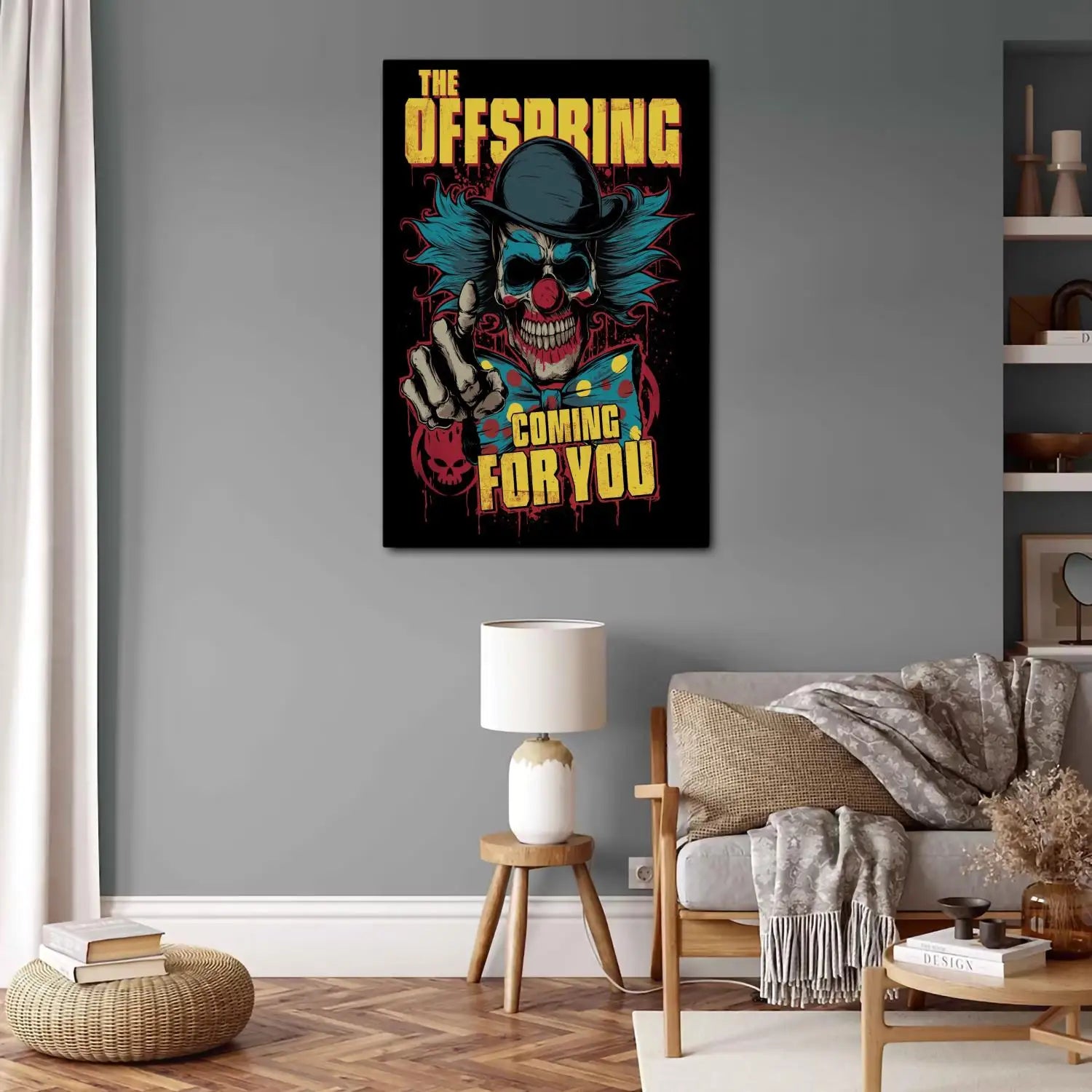 el descendiente Póster de lona de videojuegos de anime y cuadro de pared impreso, pósters de decoración moderna para dormitorio familiar