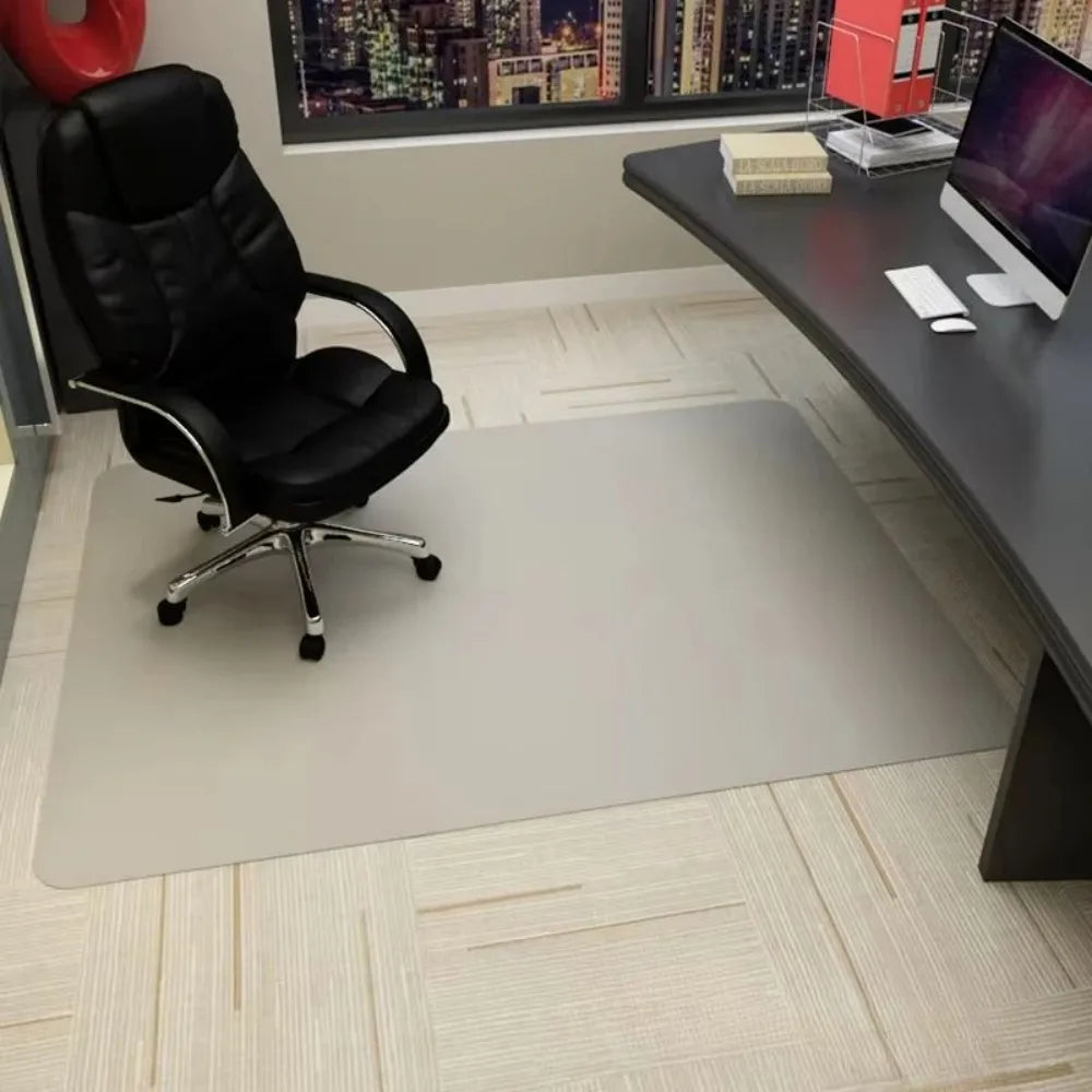 VIKAMA Alfombrilla antideslizante para silla de oficina específica para el suelo, protector duradero para el suelo de oficina en casa y estudio, accesorio de decoración para el hogar