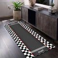 VIKAMA Tapis Design Piste Durable Antidérapant Décoration Maison pour Salon, Chambre, Cuisine, Couloir - Tapis Durable en Fibre de Polyester