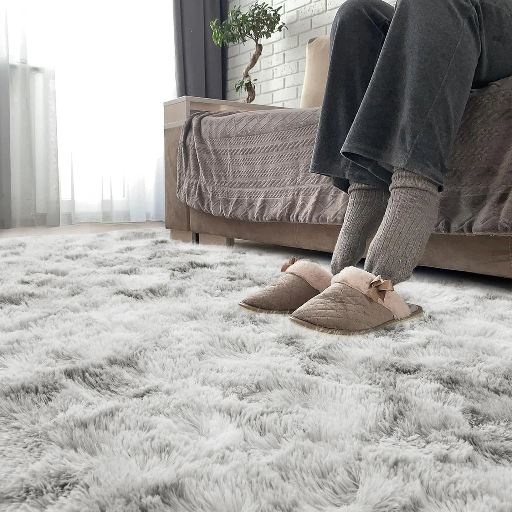 Tapis de salon VIKAMA, coussin doux et moelleux pour chambre d'enfant, tapis de sol moelleux antidérapant, décoration intérieure