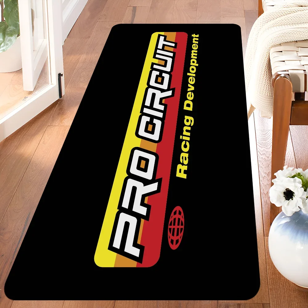 VIKAMA Tapis Long en Flanelle de Qualité Course Décoratif Antidérapant Doux Confortable Insonorisant Chambre Canapé Chevet Tapis Long Décoration Maison