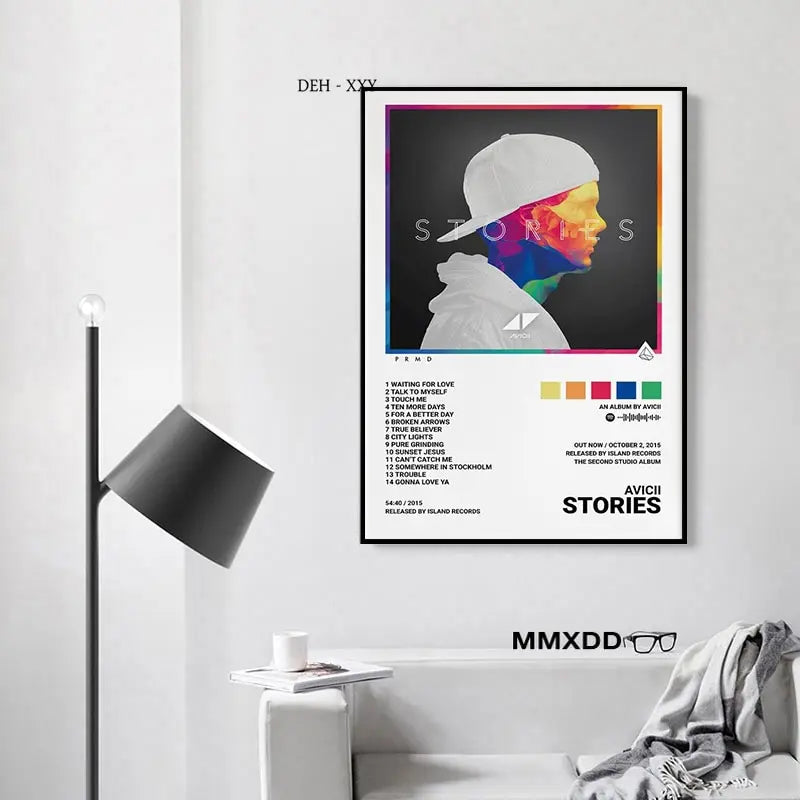 Póster de portadas de álbumes de música, regalos de Juice Wrld, Tyler, rapero de Hip Hop, cantante, portadas de álbumes, pintura en lienzo, imágenes de arte de pared, decoración de habitación