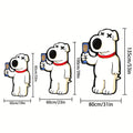 VIKAMA Cartoon Bear Carpet Irregular Carpet Full Body Mirror Carpet Rug For Bedroom Live Room Soft Bedside Rug Home Decoration