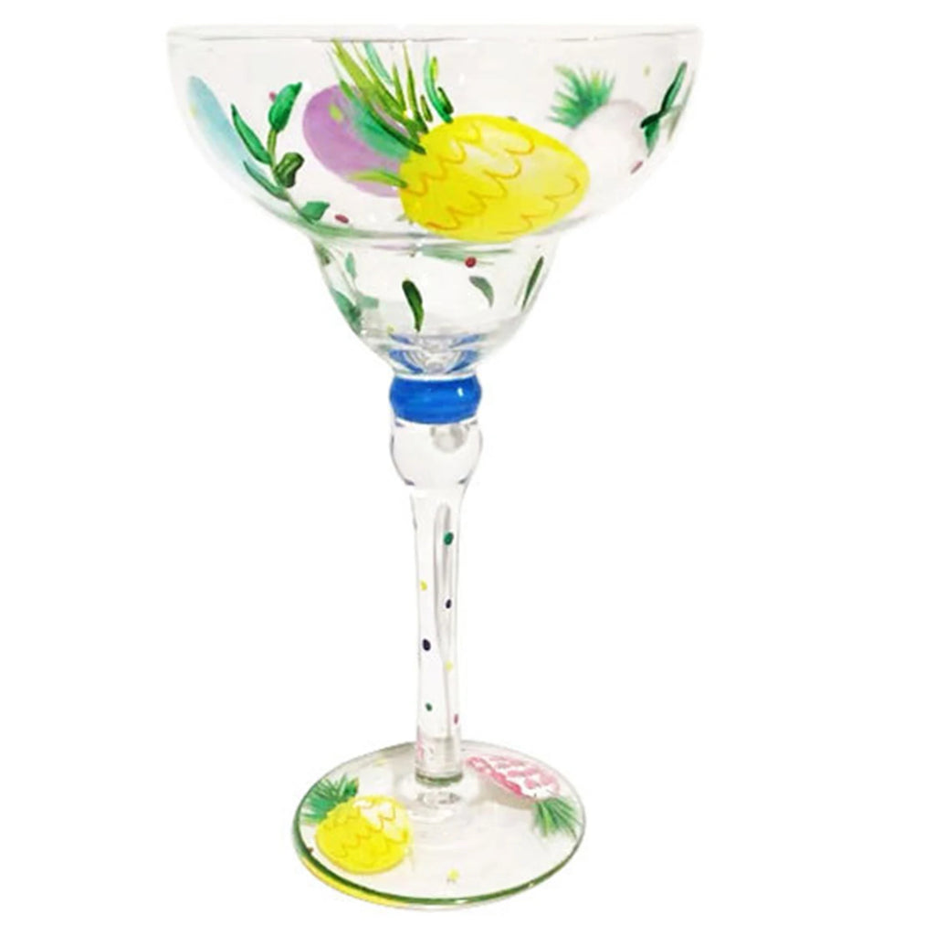 Verres à Cocktail Margarita Polyvalents Verres à Vin Colorés pour la Maison, le Bar, le Mariage, les Fêtes