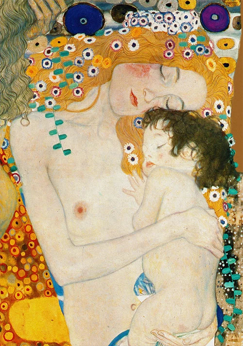 Klimt and Schiele Art Exhibition Print Gustav Klimt Vintage Garden Art Print Egon Schiele Women Famous Painting Decor Canvas Art