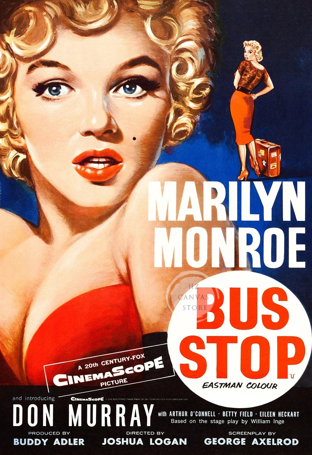 12 Angry Men/Bus Stop/The Blues Brothers Movie Poster Vintage Retro Film Poster Wall Art Print Classic Cult Cinema Movie Decor