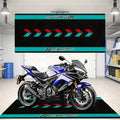 Tapis de course VIKAMA, résistant à la saleté et antidérapant, couverture de chevet de chambre à coucher, tapis de sol de stationnement de moto, décoration de la maison