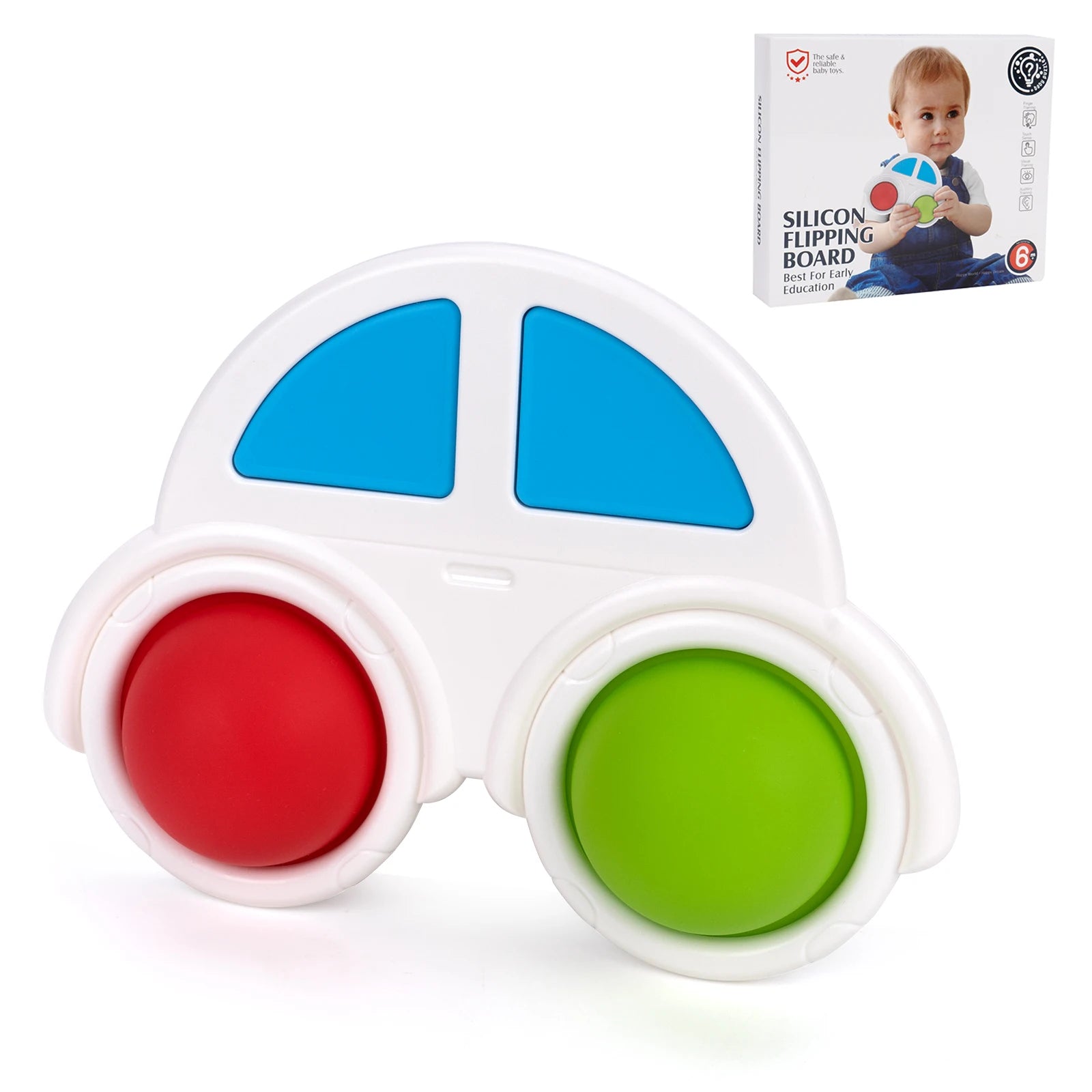 Juguetes de dedo para bebés, juguetes sensoriales Montessori coloridos para bebés, juguetes antiestrés, juguetes de entrenamiento intensivo de educación temprana.