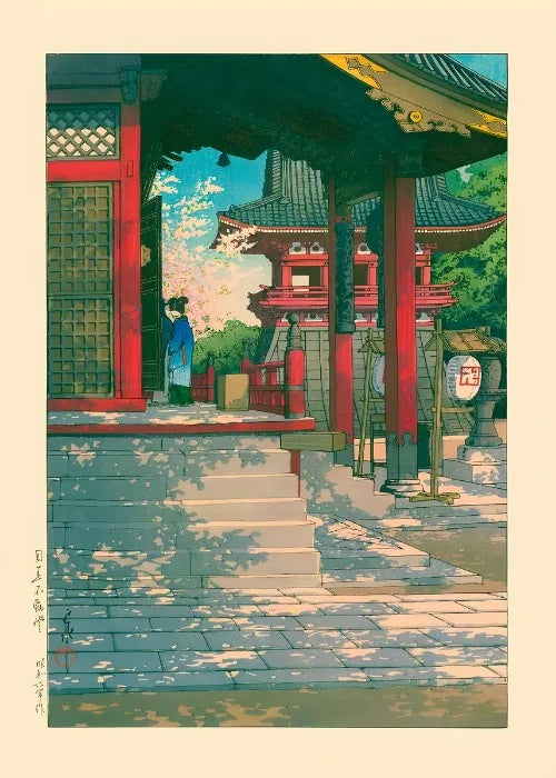Ukiyo E Carteles Japoneses Vintage Antiguo Paisaje Japonés Bellas Artes Decoración Galería Ukiyo Impresiones Estéticas Pintura en Lienzo