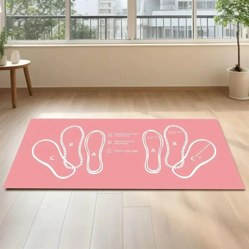 Esterilla de yoga antideslizante, reductora de ruido, esterilla de fitness para pilates, alfombra para el hogar, para interior y exterior, decoración del hogar