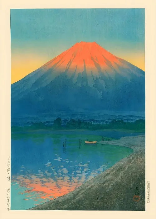 Ukiyo E Carteles Japoneses Vintage Antiguo Paisaje Japonés Bellas Artes Decoración Galería Ukiyo Impresiones Estéticas Pintura en Lienzo