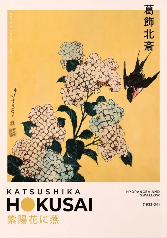 Japanese Wall Poster Vintage Japanese Fine Art Poster Ohara Koson Katsushika Hokusai Prints Canvas Painting Wall Art Decoration