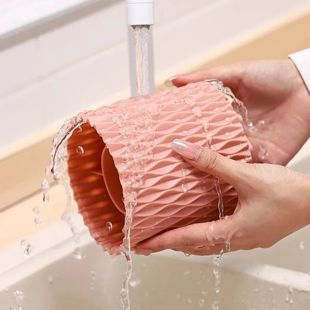 Boîte de rangement rotative pour pinceaux de maquillage, porte-rouge à lèvres et stylos à maquillage, coiffeuse, support de maquillage, léger et compact, le favori des filles