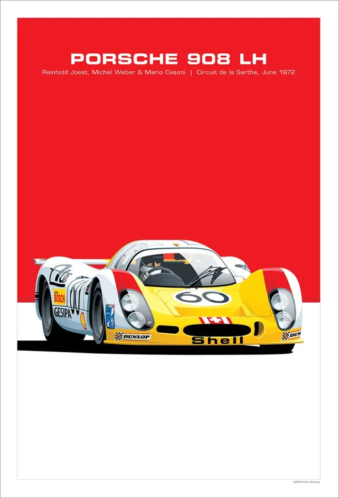 Retro Racing GTR Car Vintage Sports Car, Wall Art, HD Canvas Print Poster, Home, Room Office, Decoration Supplies