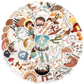 10/30/50pcs Pegatinas de dibujos animados de Jesús cristiano, versículos bíblicos, calcomanías de fe, para laptop, teléfono, equipaje de viaje, coche, papelería, juguetes