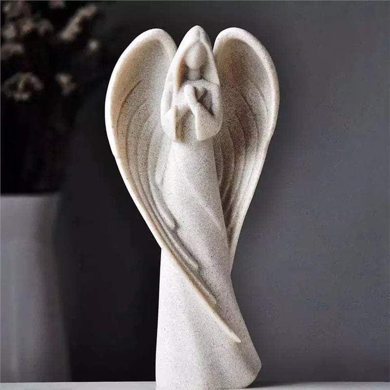 Adornos navideños conmemorativos, regalo de condolencia de ángel. Un pedazo de mi corazón por la pérdida de un ser querido es un adorno de ángel celestial, un regalo de condolencia.