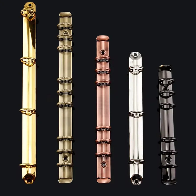 A4 A5 B5 A6 Anneaux métalliques pour classeur Cahier Reliure à feuillets mobiles Bandes de reliure Clips de reliure Fournitures de bureau et scolaires Diamètre 2cm