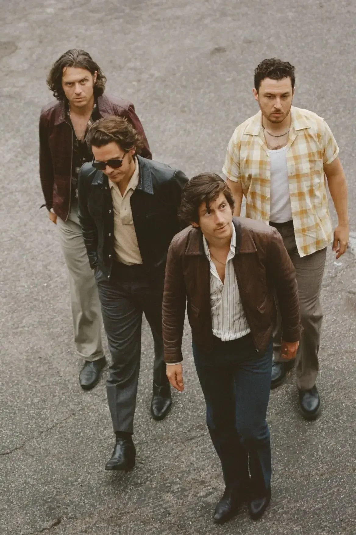 Póster Vintage Arctic Monkeys Rock Band Música Portada Serie Arte Pintura Lienzo Impresión Pared Sala Estar Decoración del Hogar