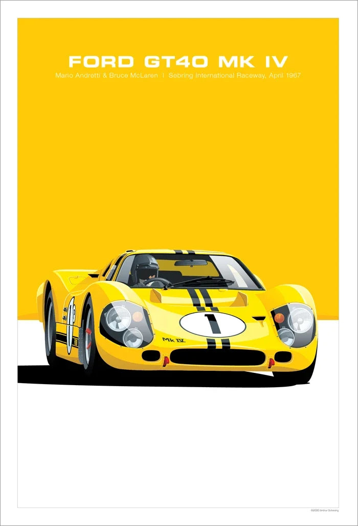 Retro Racing GTR Car Vintage Sports Car, Wall Art, HD Canvas Print Poster, Home, Room Office, Decoration Supplies