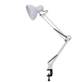 Lampe de bureau LED de protection oculaire à bras long, pliable, à pince, pour l'apprentissage, le nail art, la broderie, la photographie et l'éclairage d'appoint.
