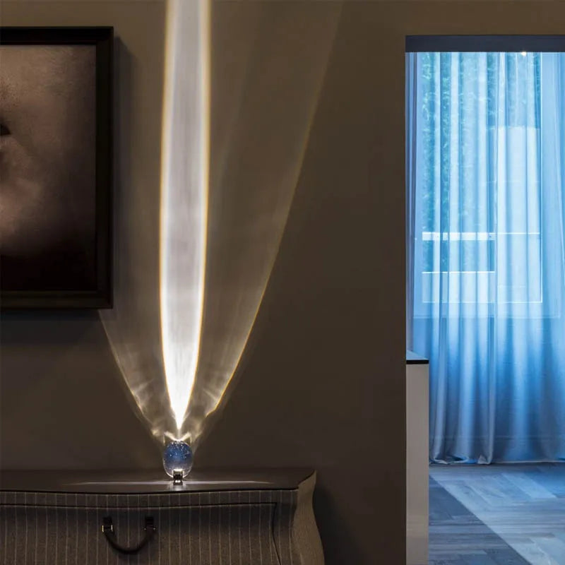 Lampe de table design italien LED Cristal Eye Of The Sky Livraison gratuite Lampes en forme d'œuf Salon Chambre Décor Lumière Projecteur de nuit