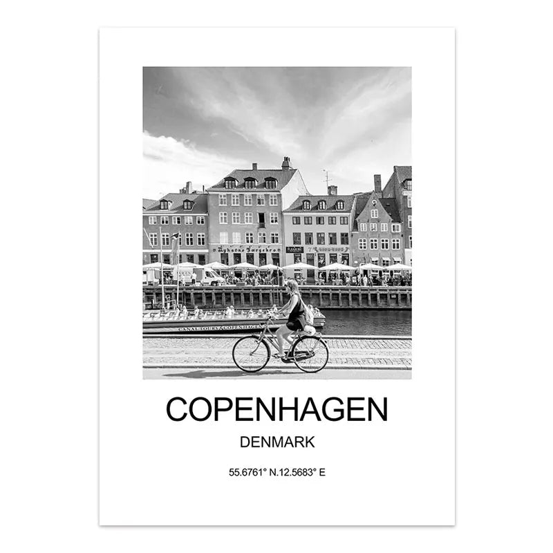 City Poster New York London Paris Wall Art for Livingroom Decoration Picture on The Wall Sheets for Paintings Canvas Home Decor