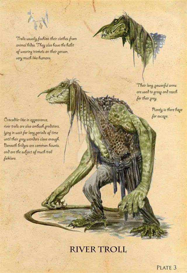 Póster de Unicornio Vintage con Estética Animal, Arte de Pared de Dementor y Dragón, Decoración de Monstruos Mágicos para Halloween, Brujas, Cocina o Habitación