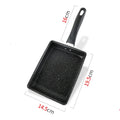 Japanese Tamagoyaki Omelet Pan Non-Stick Frying Pot Thickened Square Pans Induction Gas Stove Universal Egg Pancake Frying Pan