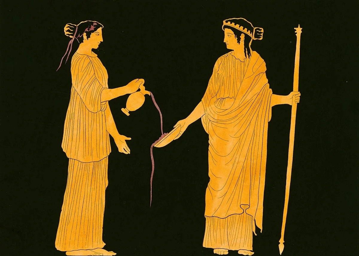 Classic Vintage Wall Art Like Ancient Greek Mythology, Ancient Life, HD Canvas Print Poster. Home Living Room Bedroom Decoration