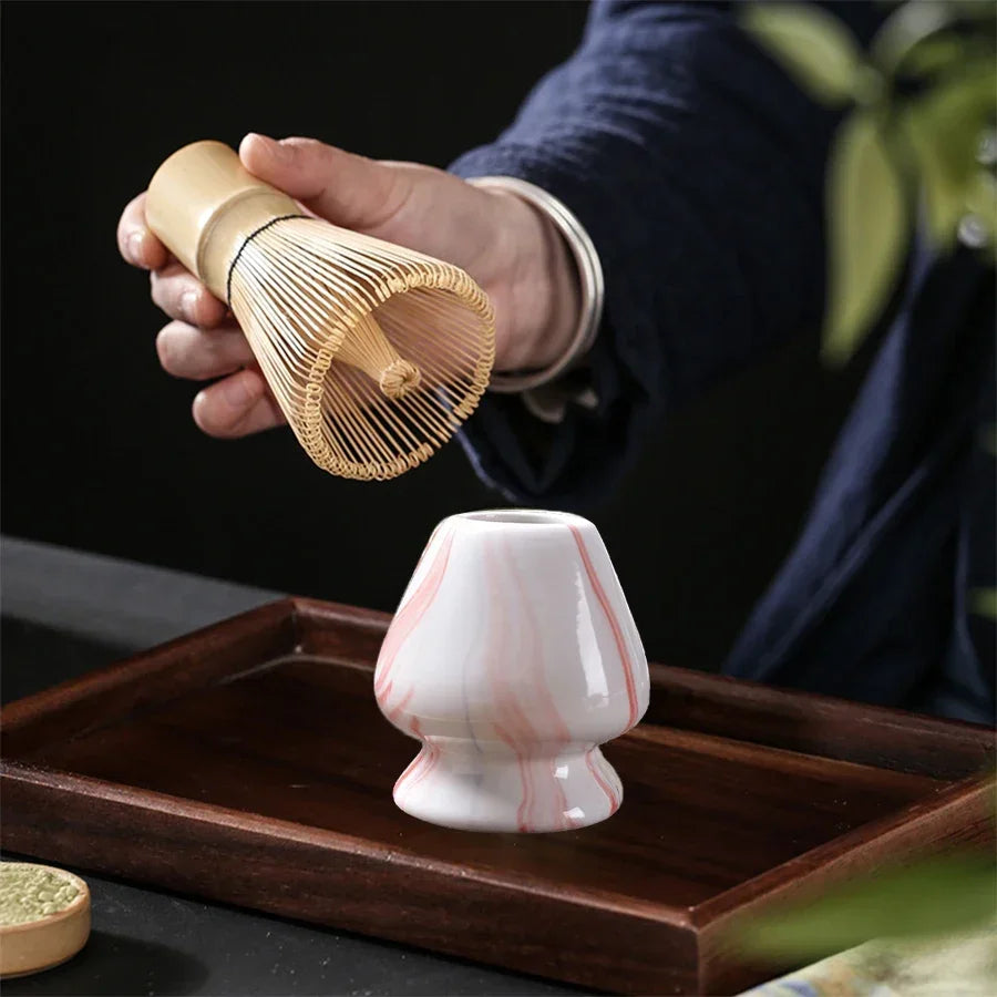 Juego de té japonés Matcha de 4 piezas, seguridad de bambú, cuchara de té, juego de té, herramientas para remover el té, accesorios de cocina