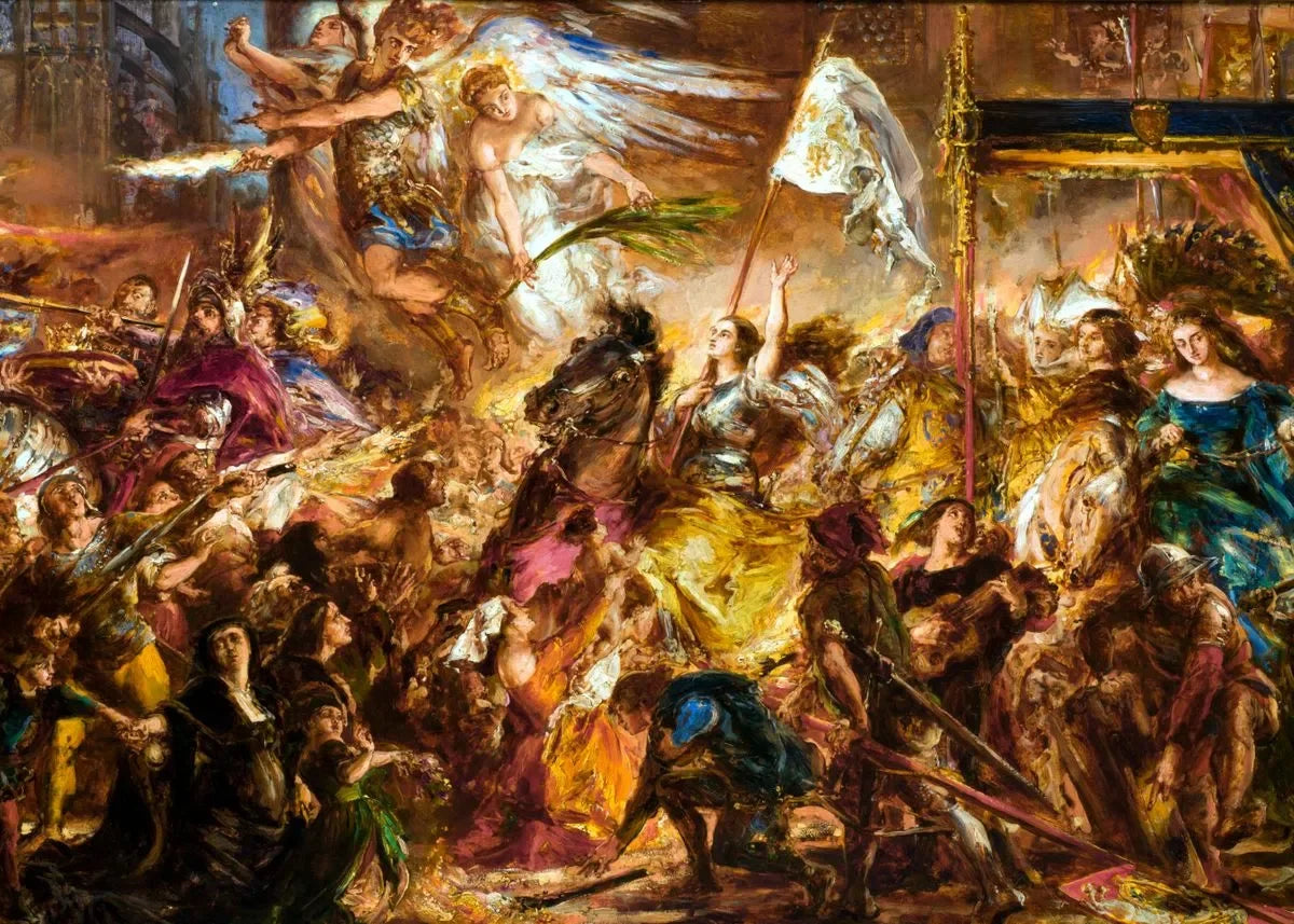 Stanczyk Jan Matejko Póster Vintage Cuadro en Lienzo Antiguo Impresión de Arte Retro Decoración del Hogar Decoración de Pared Regalo
