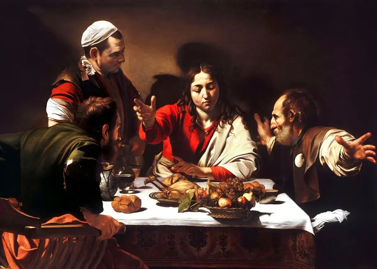 Classic, Vintage, Wall Art, Caravaggio Oil Painting, HD Canvas Printed Poster, Home Living Room Bedroom Decoration, Wall Art
